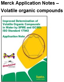 Merck Volatile organic compounds Application note